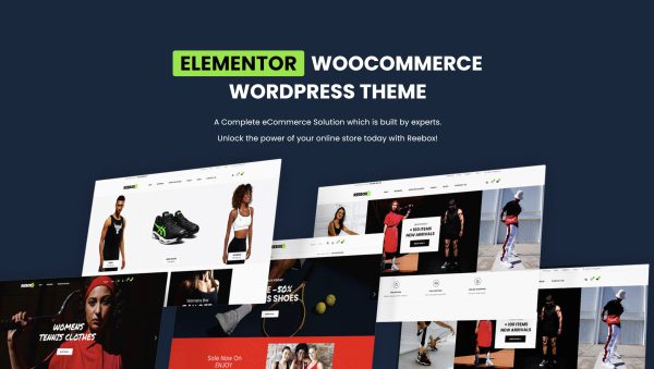 Reebox Elementor WooCommerce WordPress Teması