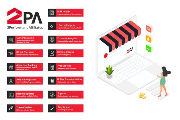 2PA - WooCommerce 2Performant Affiliates WordPress WordPress Eklentisi