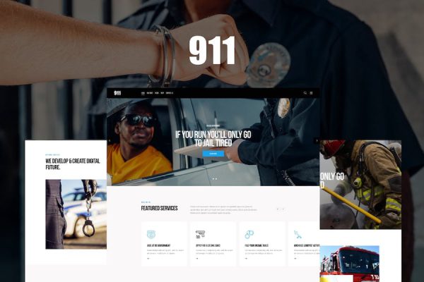 911 WordPress Teması