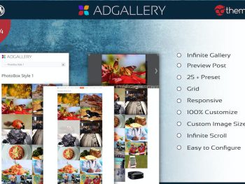 AD Gallery - Premium Wordpress Plugin WordPress Eklentisi