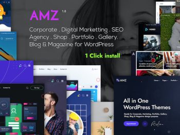 AMZ - All in One Creative WordPress Teması