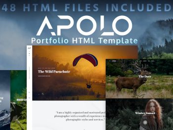 APOLO - Portfolio HTML Template Yazı Tipi