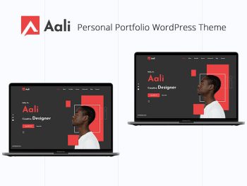 Aali - Personal Portfolio WordPress Teması