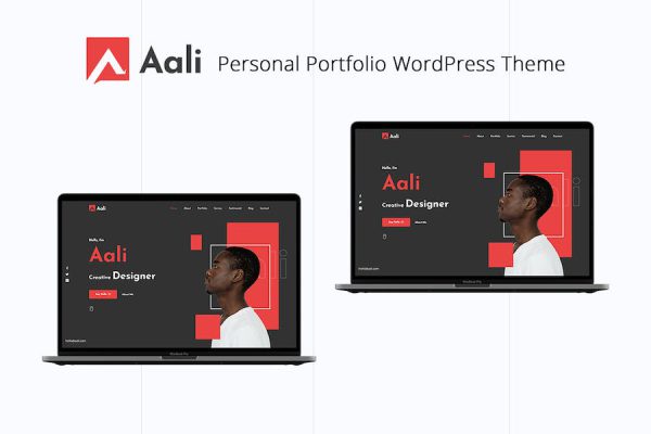 Aali - Personal Portfolio WordPress Teması