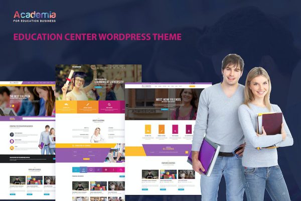 Academia - Education Center WordPress Teması