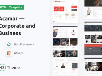 Acamar — Tiled Layout Responsive HTML Template Yazı Tipi