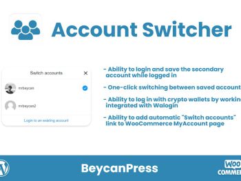 Account Switcher for WordPress-Multiple accounts WordPress Eklentisi