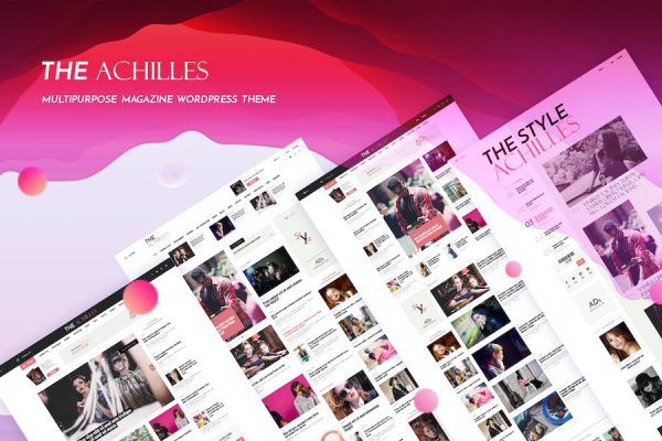 Achilles - Multipurpose Magazine & Blog WordPress Teması