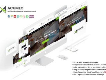 Acumec - Business Multipurpose WordPress Teması