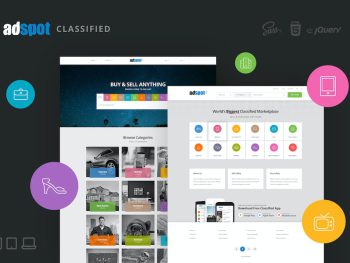 AdSpot - Authentic Classified Template Yazı Tipi