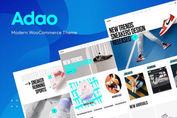 Adao - Modern WooCommerce Theme WordPress Teması