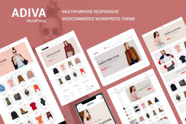 Adiva - eCommerce WordPress Teması