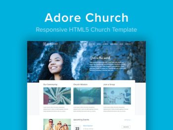 Adore Church - Responsive HTML5 Template Yazı Tipi