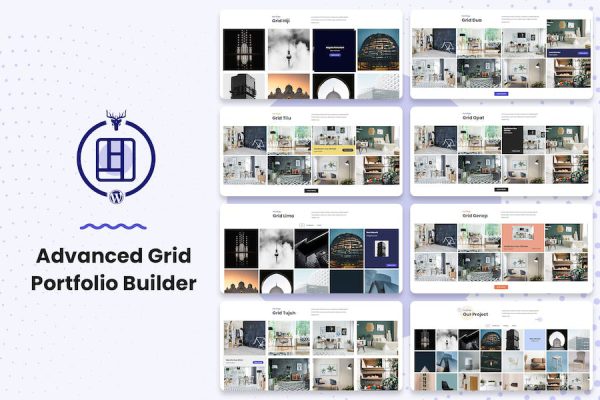 Advanced Grid Portfolio Builder WordPress Eklentisi