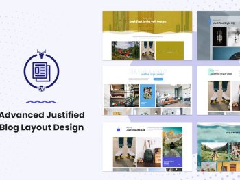 Advanced Justified Blog Layout Design WordPress Eklentisi