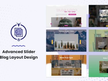 Advanced Slider Blog Layout Design WordPress Eklentisi