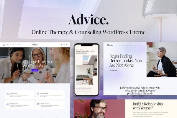 Advice WordPress Teması