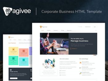 Agivee - Corporate Business HTML Template Yazı Tipi