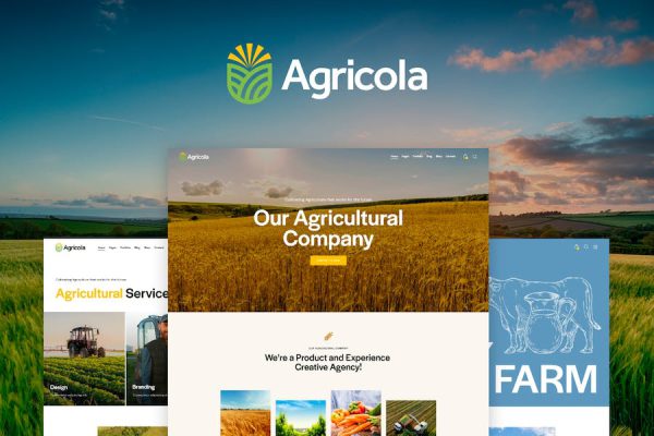 Agricola WordPress Teması