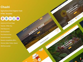 Agriculture & Organic Food HTML Template Yazı Tipi