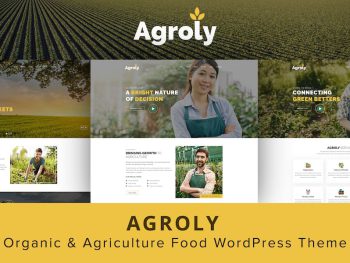 Agroly - Organic & Agriculture Food WordPress Teması