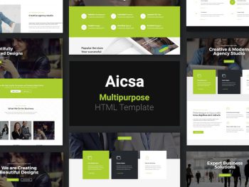 Aicsa - Multipurpose HTML Template Yazı Tipi