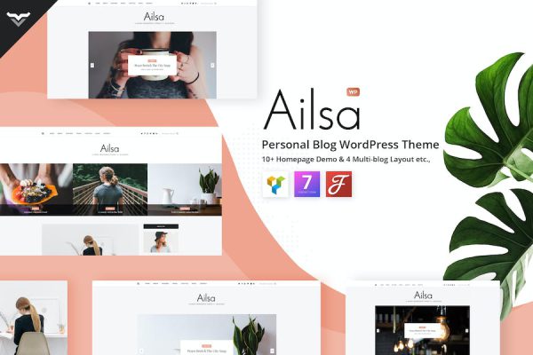 Ailsa - Personal Blog WordPress Teması