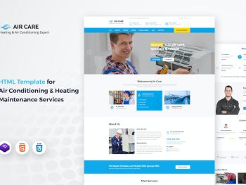 Air Care - Air Conditioning Services HTML Template Yazı Tipi
