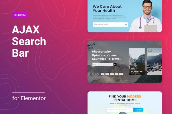 Ajax Search for Elementor WordPress Eklentisi