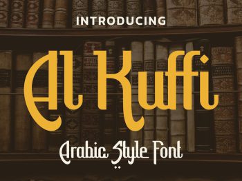 Al Kuffi - A Modern Arabic Style Yazı Tipi