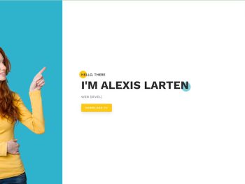 Alexio – React NextJS Personal Portfolio Yazı Tipi