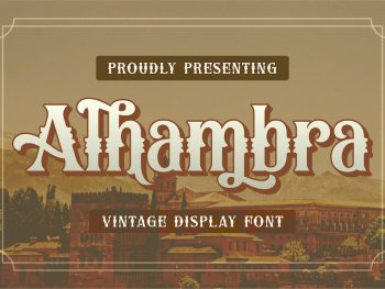 Alhambra Yazı Tipi