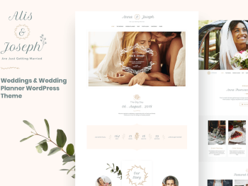 Alis - Wedding Planner WordPress Teması