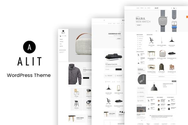 Alit - Minimalist WooCommerce WordPress Teması