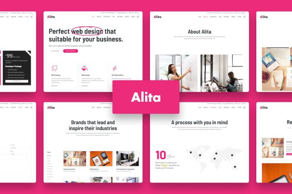 Alita - Web Studio WordPress Teması