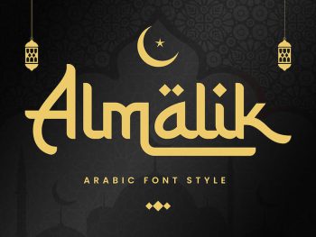 Almalik - Arabic Style Yazı Tipi