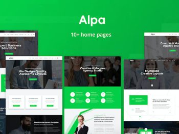 Alpa | Responsive Multipurpose HTML5 Template Yazı Tipi