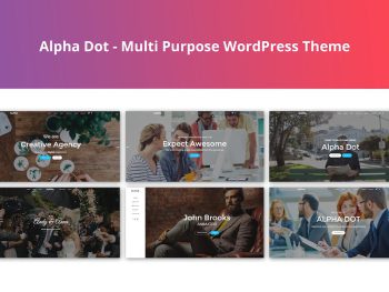 Alpha Dot - Multi Purpose WordPress Teması