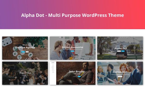 Alpha Dot - Multi Purpose WordPress Teması