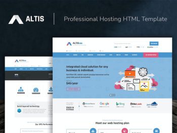Altis - Professional Hosting HTML Template Yazı Tipi