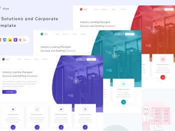 Alya - IT Solutions and Corporate Template Yazı Tipi