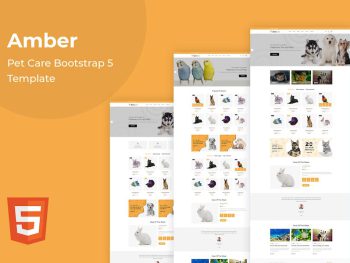 Amber - Pet Care Bootstrap 5 Template Yazı Tipi