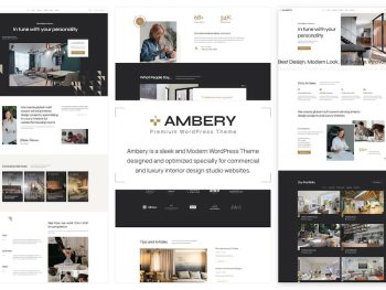 Ambery - Interior Design WordPress Teması
