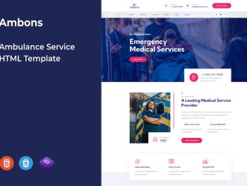 Ambons - Ambulance Service HTML Template Yazı Tipi