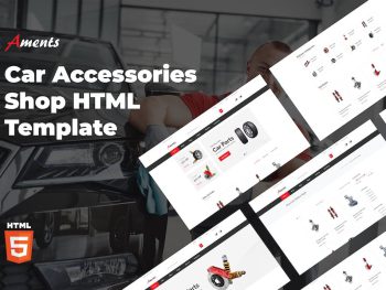 Aments - Car Accessories Shop HTML Template Yazı Tipi