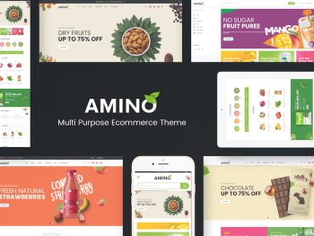 Amino - Organic & Food WordPress Teması