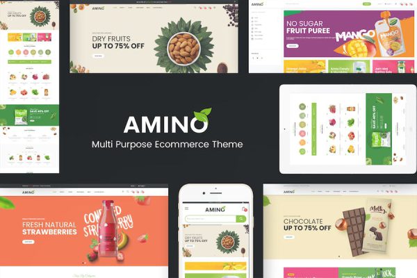 Amino - Organic & Food WordPress Teması