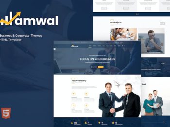 Amwal - Business & Financial HTML5 Template Yazı Tipi
