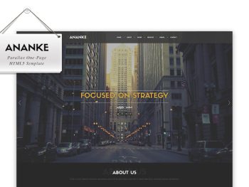 Ananke - Parallax One Page HTML Template Yazı Tipi