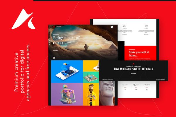 Anchord - Creative Agency Portfolio and Freelancer WordPress Teması